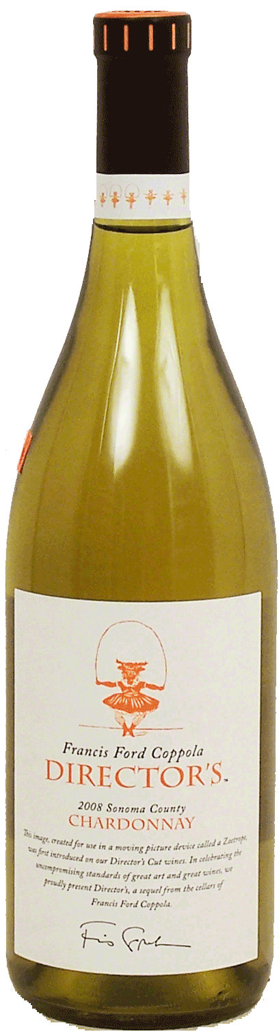 Francis Ford Coppola Director's chardonnay wine of Sonoma County, 13.5% alc. by vol. Full-Size Picture